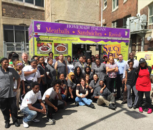 Food Truck Corporate Event Catering Detroit | Saucy Joe's Italian - team