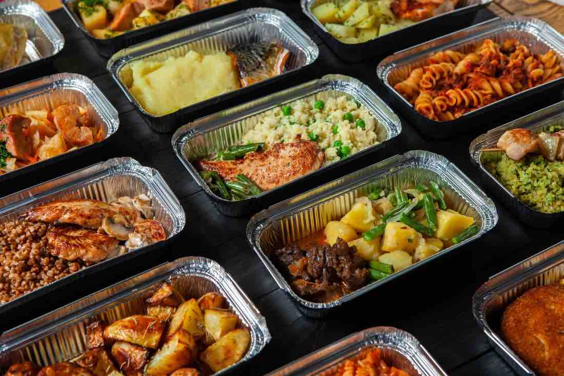 Variety of Individual traded meals