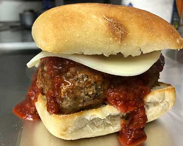 Picture of the Meatball Sandwich